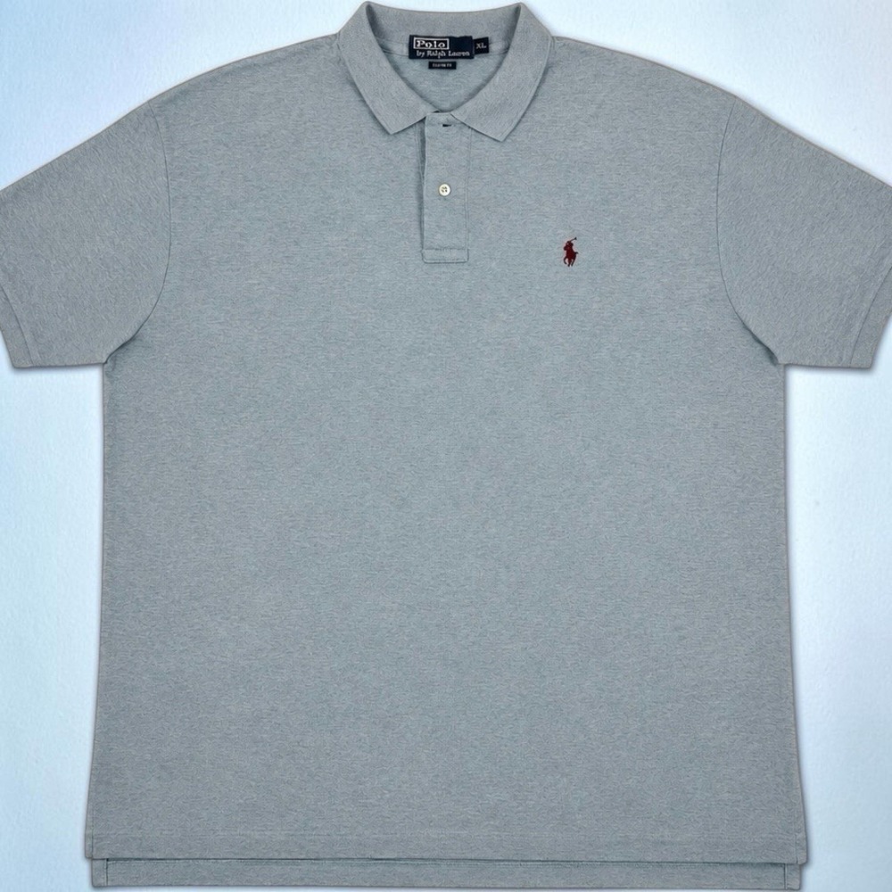 Polo Ralph Lauren Polo Shirt XL Light Blue Cotton Pony Logo Classic Men